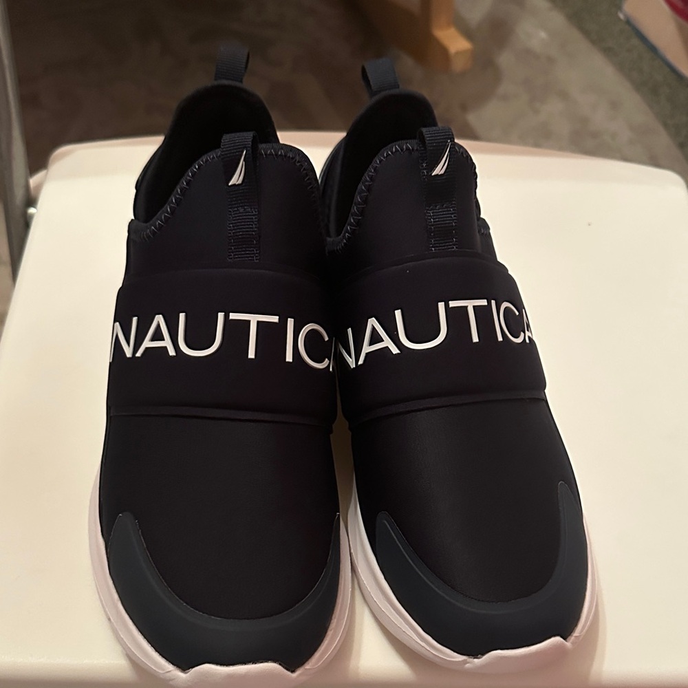 Nautica Men's Navy Slip-On Sneakers